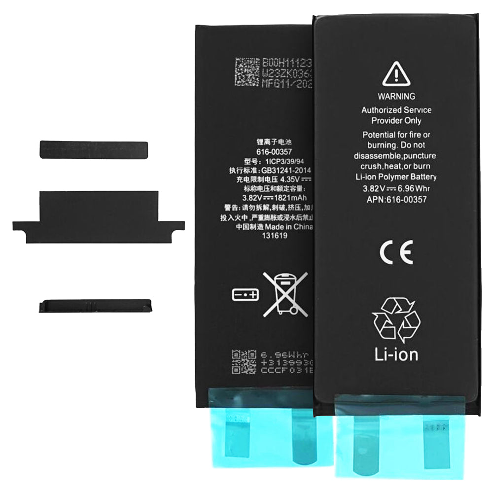 OEM - Smartphone Battery Cell (20441) - without Flex-Cable - iPhone 8 - 1821mAh - Black