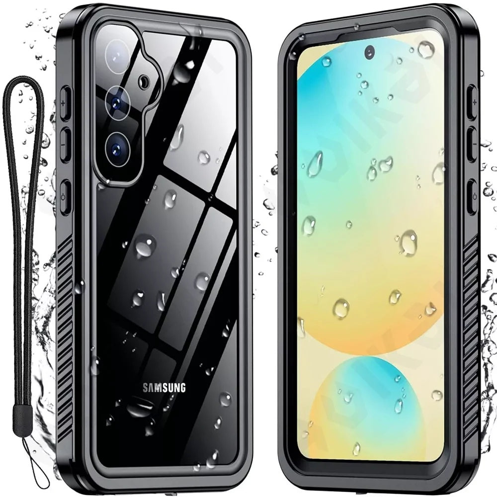 ShellBox - Waterproof IP68 Case - Samsung Galaxy S25 - Black