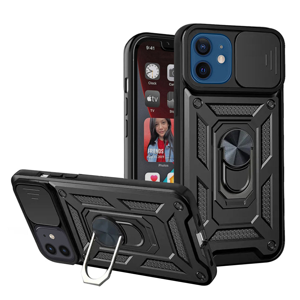 Techsuit - CamShield Series - iPhone 12 / iPhone 12 Pro - Black