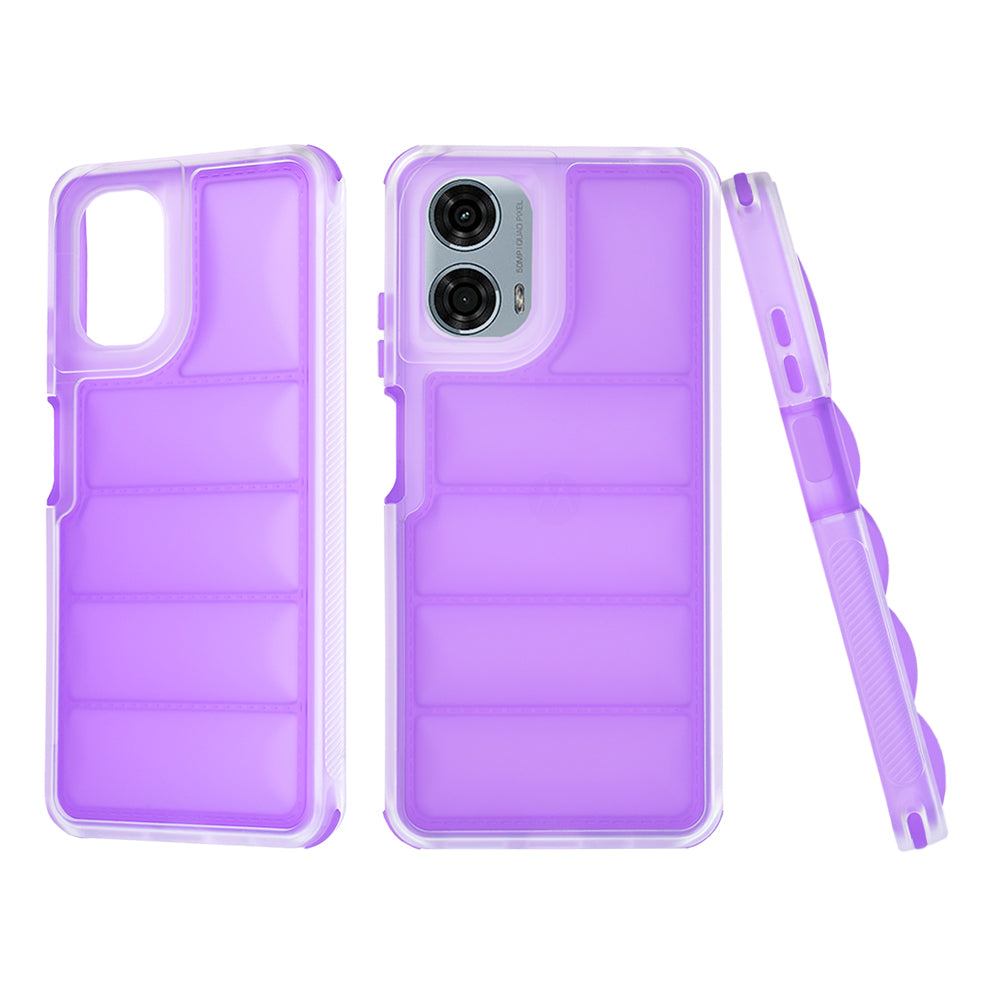 Techsuit - Wave Shield - Motorola Moto G24 Power - Violet