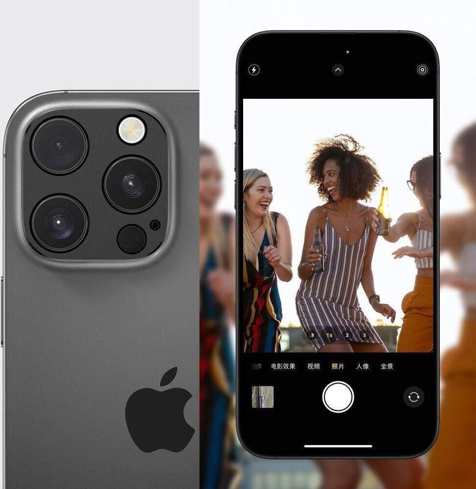 Tech-Protect Προστασία Κάμερας Μεμβράνη Ασημί για το iPhone 17 Pro