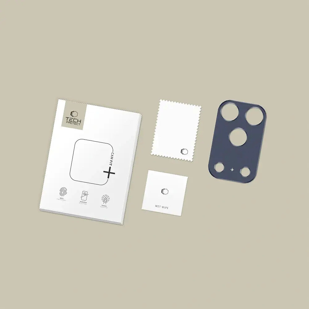 Tech-Protect Fit+ Προστασία Κάμερας Tempered Glass Μπλε για το iPhone 17 Pro