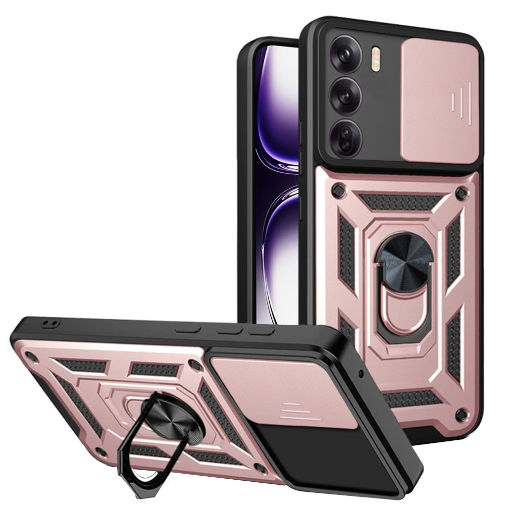 Techsuit - CamShield Series - Oppo Reno12 - Rose Gold