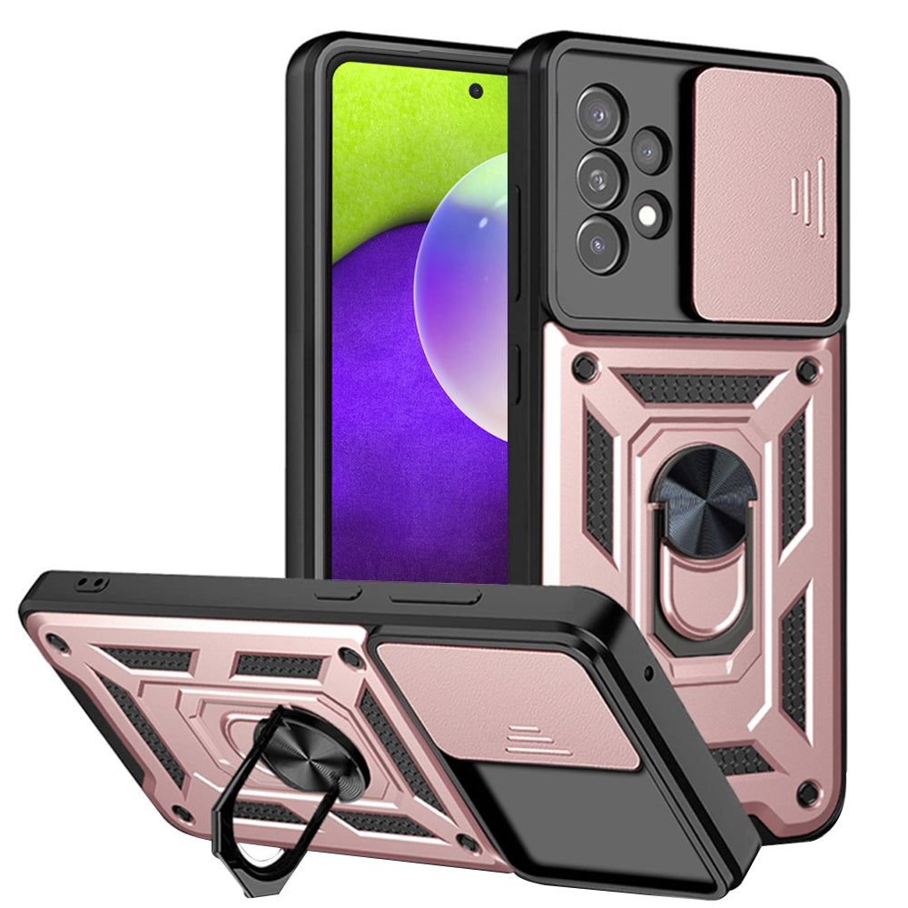 Techsuit - CamShield Series - Samsung Galaxy A52 4G / A52 5G / A52s 5G - Rose Gold