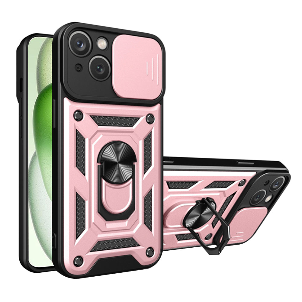 Techsuit - CamShield Series - iPhone 15 - Rose Gold