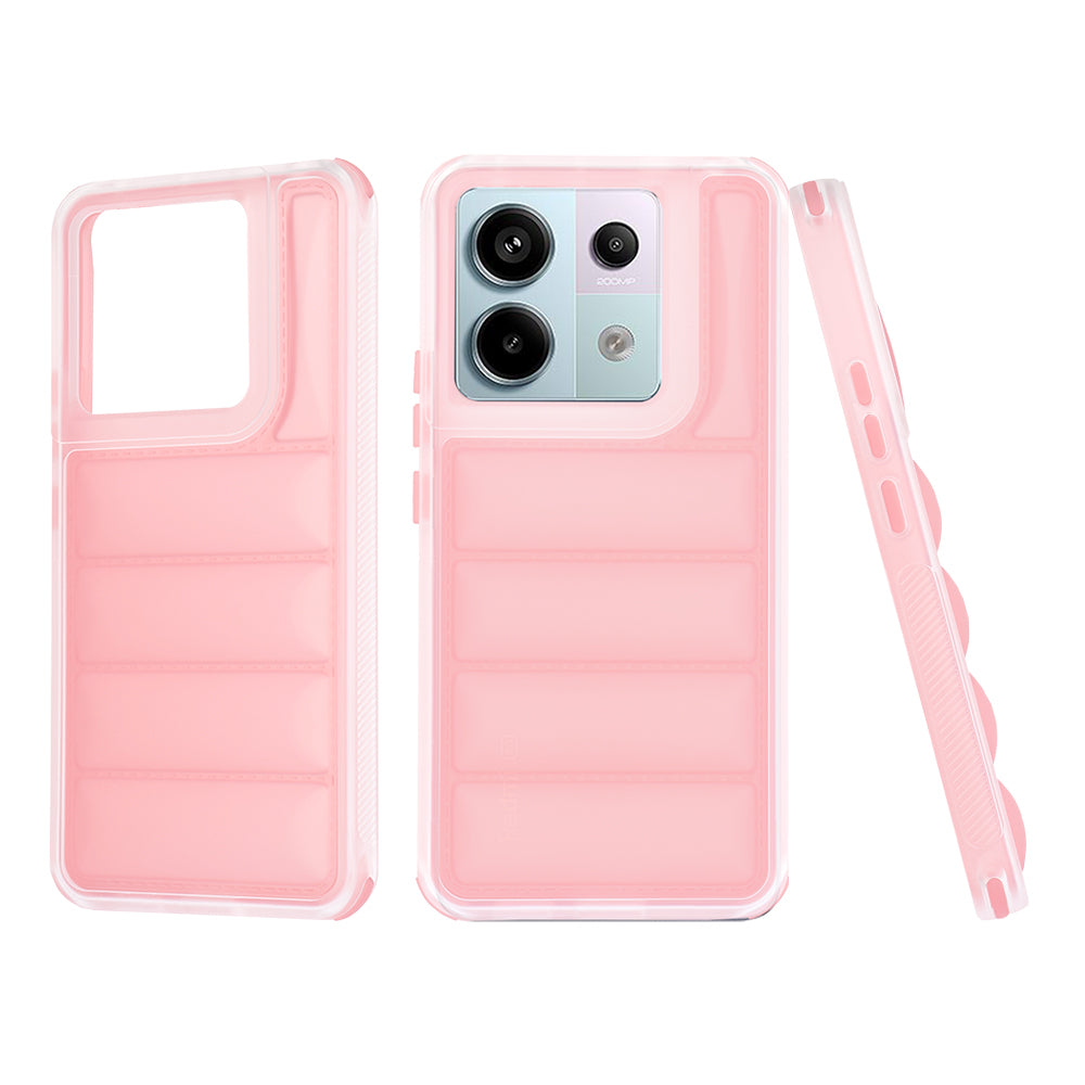 Techsuit - Wave Shield - Xiaomi Redmi Note 13 Pro 5G / Poco X6 - Pink
