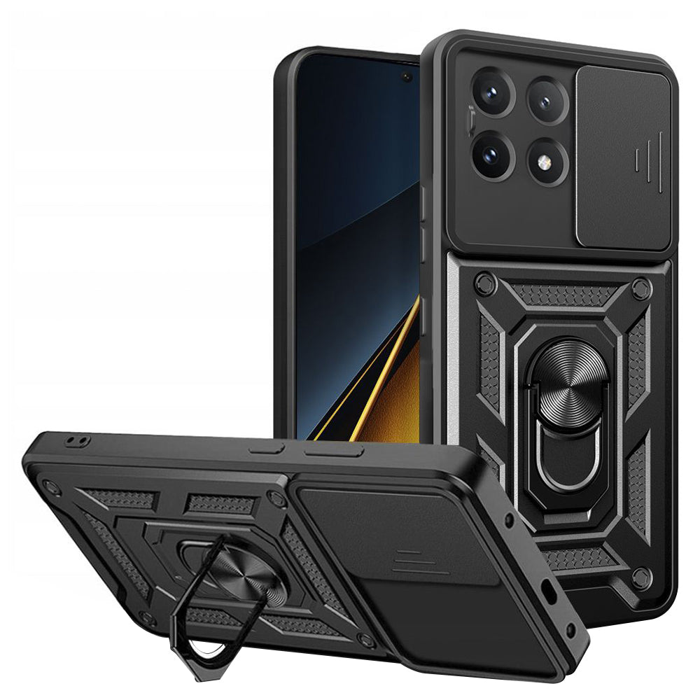 Techsuit - CamShield Series - Xiaomi Poco X6 Pro - Black