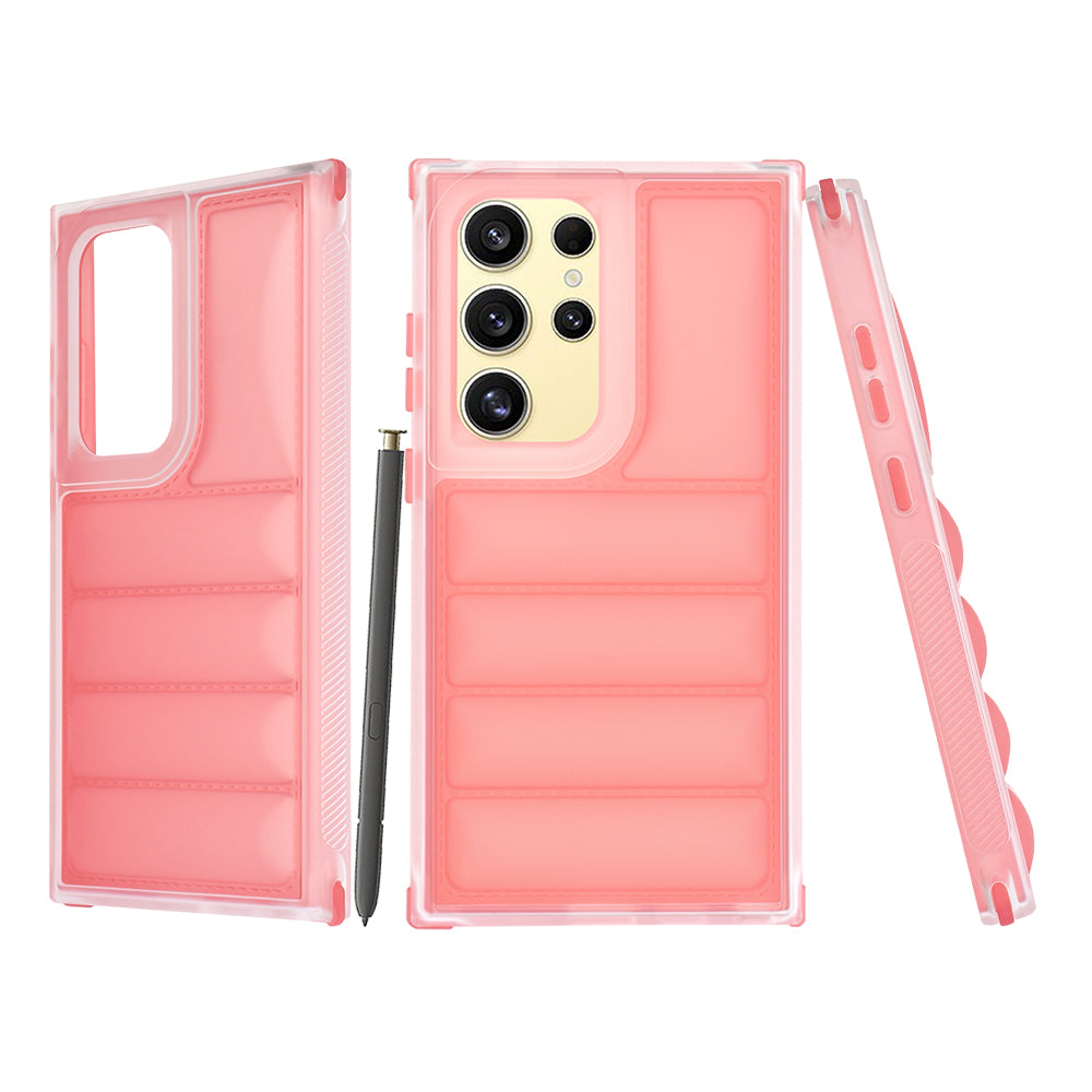 Techsuit - Wave Shield - Samsung Galaxy S24 Ultra - Red