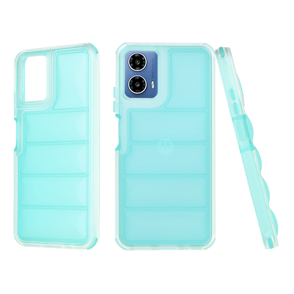 Techsuit - Wave Shield - Motorola Moto G34 / Moto G45 - Turquoise