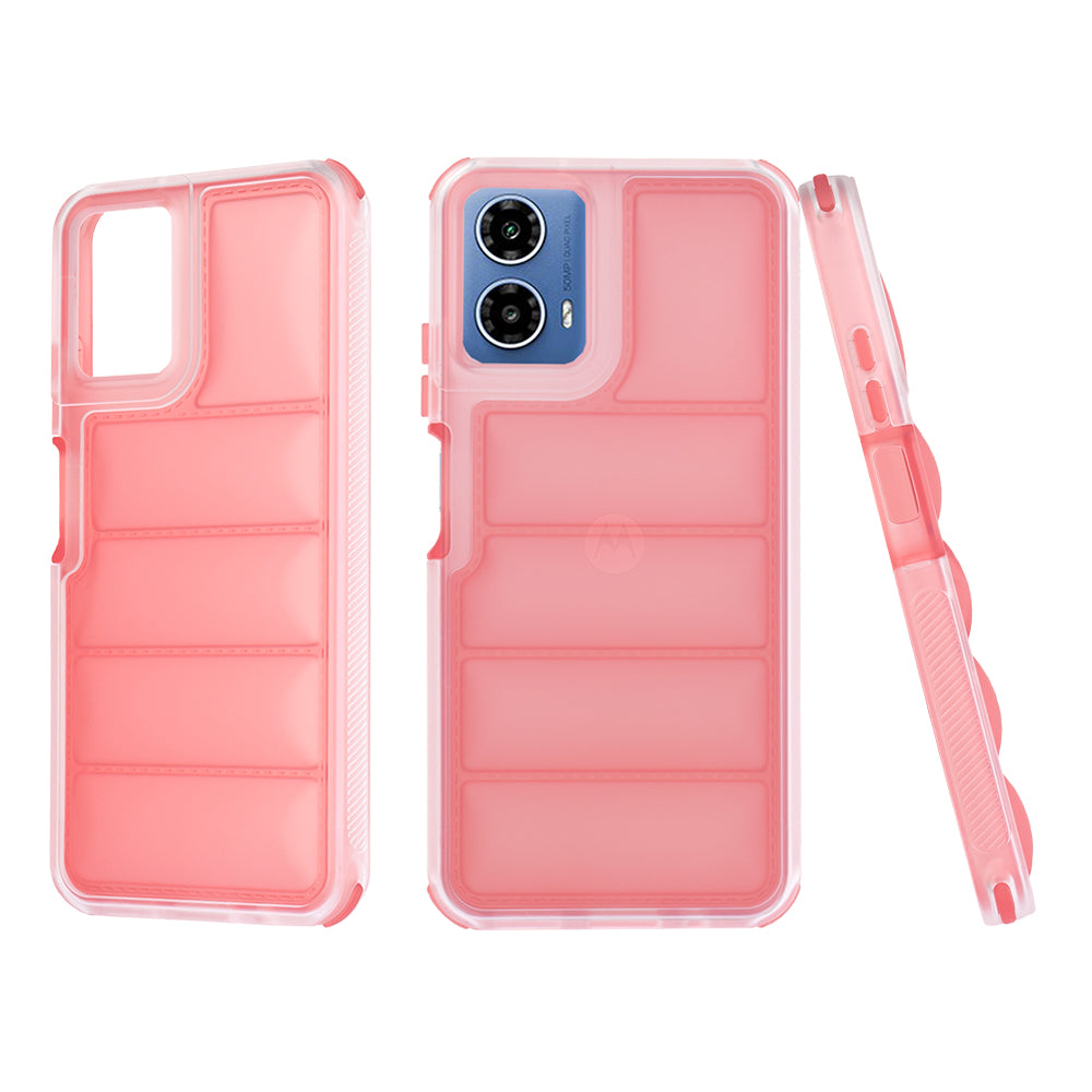 Techsuit - Wave Shield - Motorola Moto G34 / Moto G45 - Red