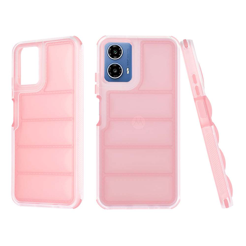 Techsuit - Wave Shield - Motorola Moto G34 / Moto G45 - Pink