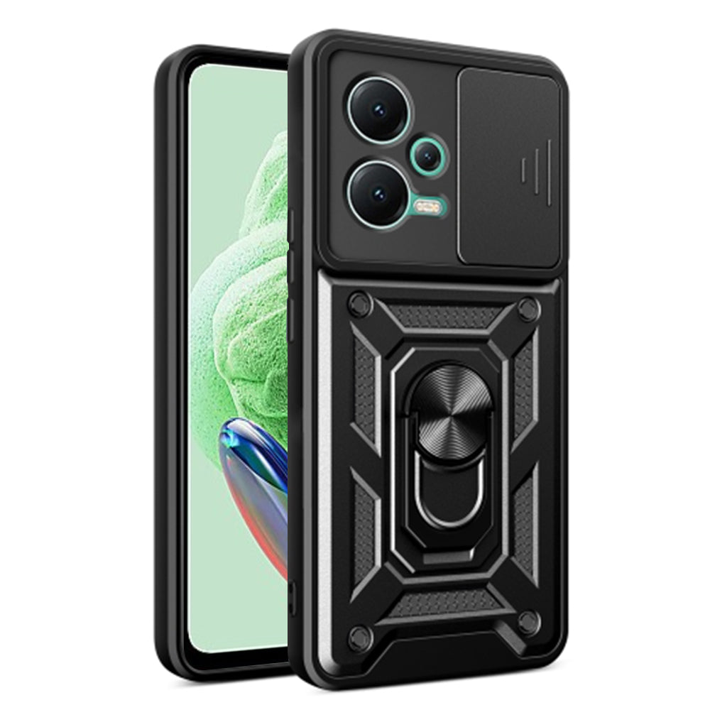 Techsuit - CamShield Series - Xiaomi Redmi Note 12 5G / Poco X5 - Black
