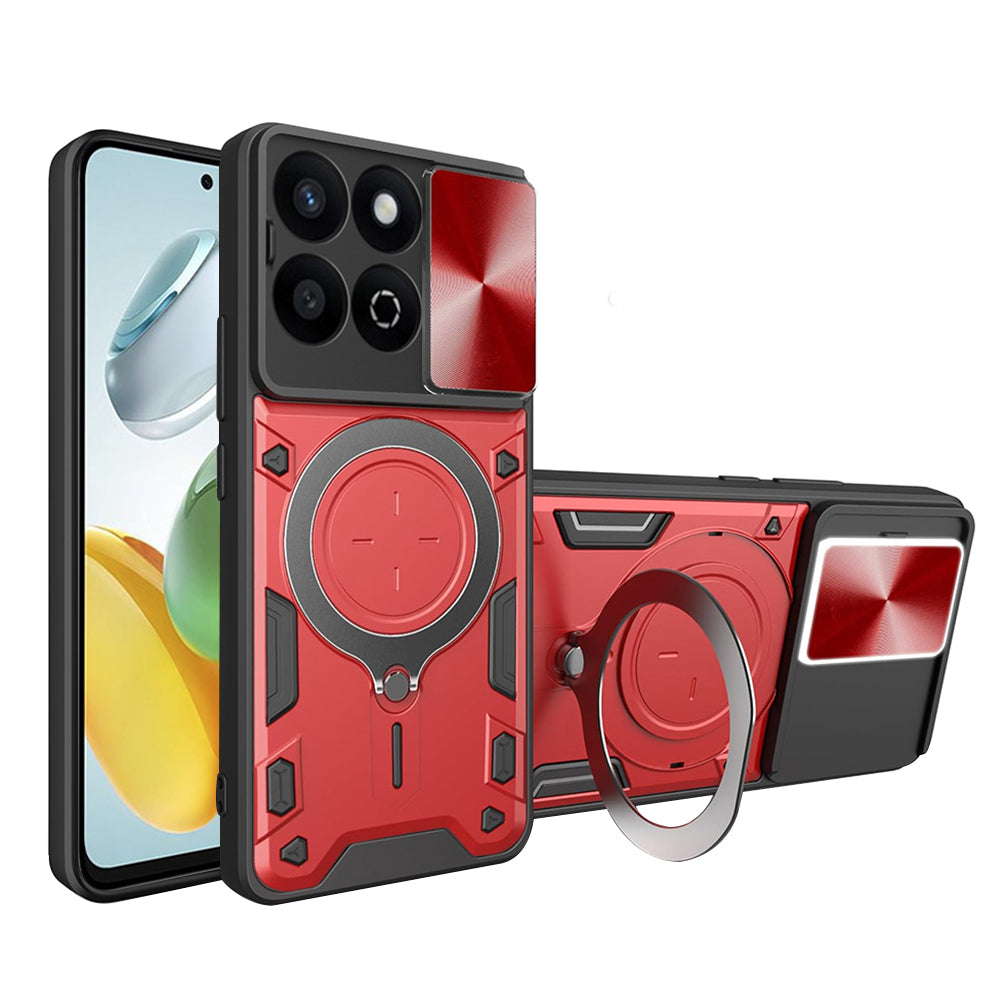 Techsuit - CamGuard Pro - Honor 200 Smart / X7c - Red