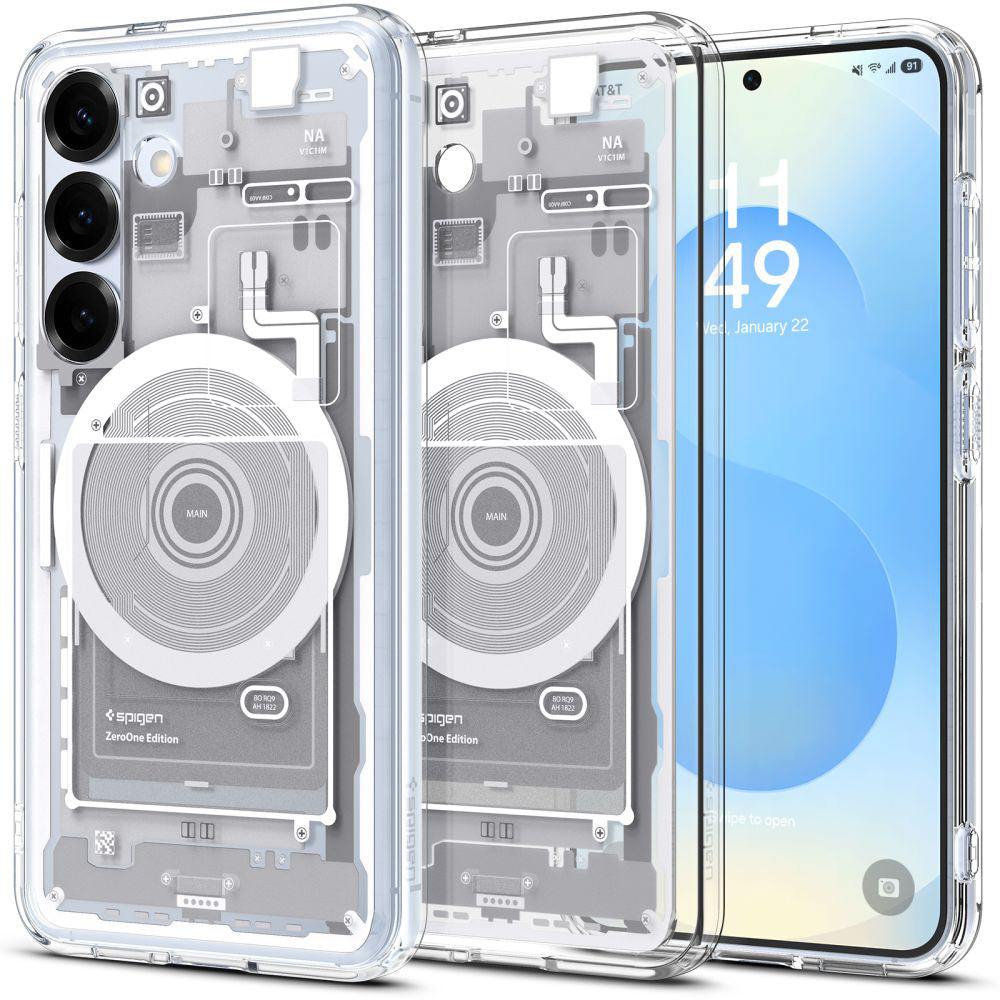 Spigen - Ultra Hybrid Zero One MagSafe - Samsung Galaxy S25 - White