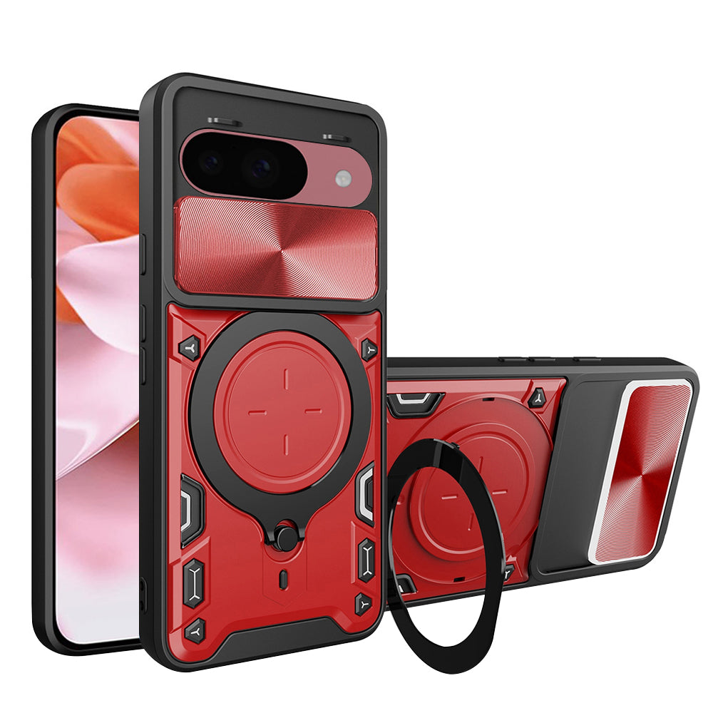 Techsuit - CamGuard Pro - Google Pixel 9 / 9 Pro - Red