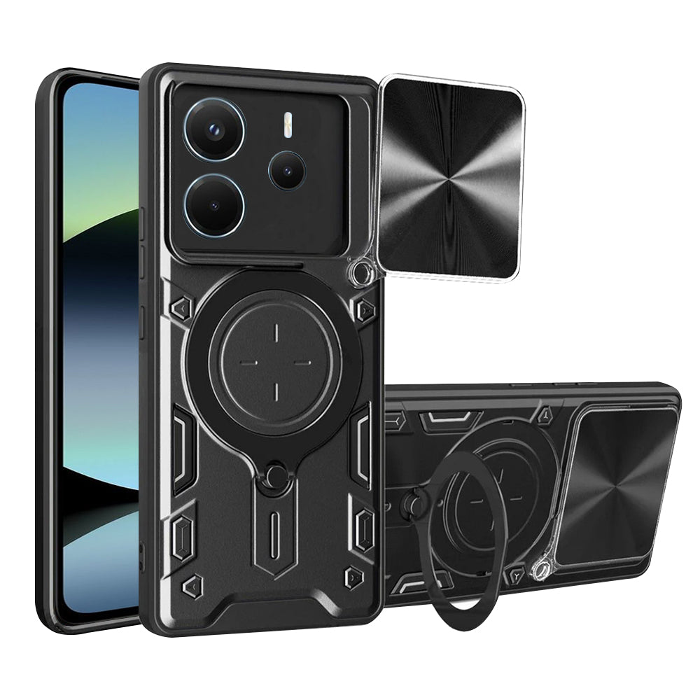 Techsuit - CamGuard Pro - Xiaomi Redmi Note 14 4G (Regional) - Black