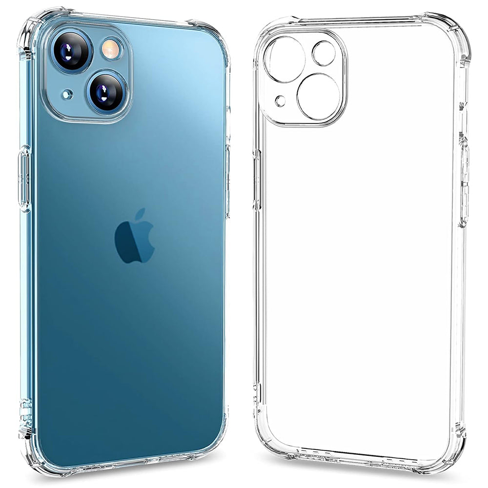 Techsuit - Shockproof Clear Silicone - iPhone 16e - Clear