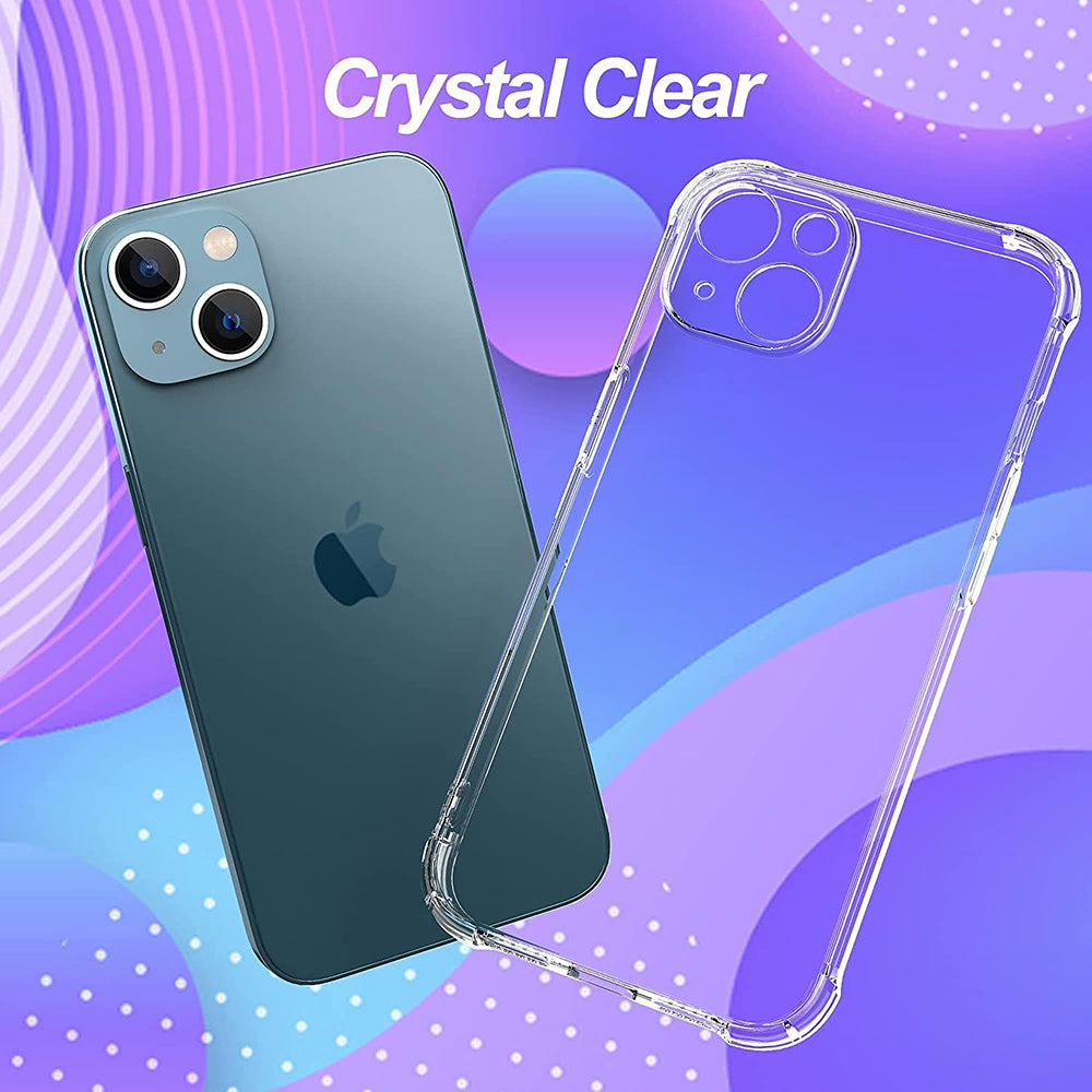 Techsuit - Shockproof Clear Silicone - iPhone 16e - Clear