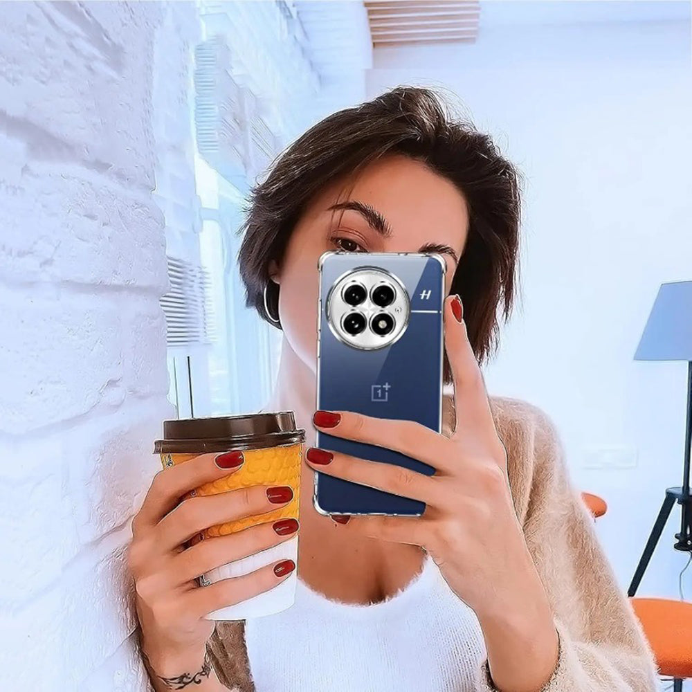 Techsuit - Shockproof Clear Silicone - OnePlus 13 - Clear