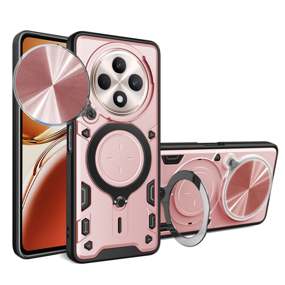 Techsuit - CamGuard Pro - Oppo Reno12 F 4G / Reno12 F 5G / Reno12 FS 4G / Reno12 FS 5G - Rose Gold