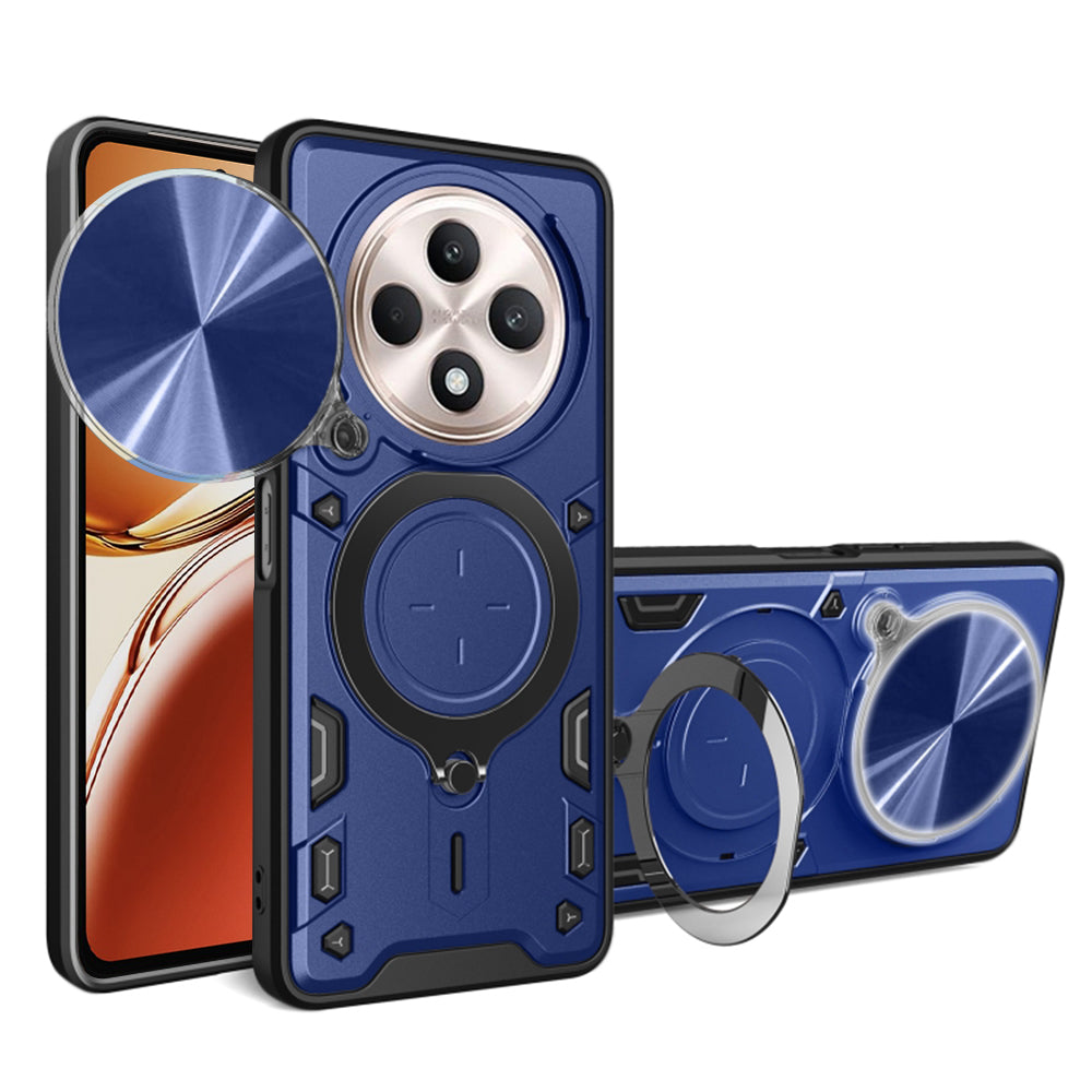 Techsuit - CamGuard Pro - Oppo Reno12 F 4G / Reno12 F 5G / Reno12 FS 4G / Reno12 FS 5G - Blue