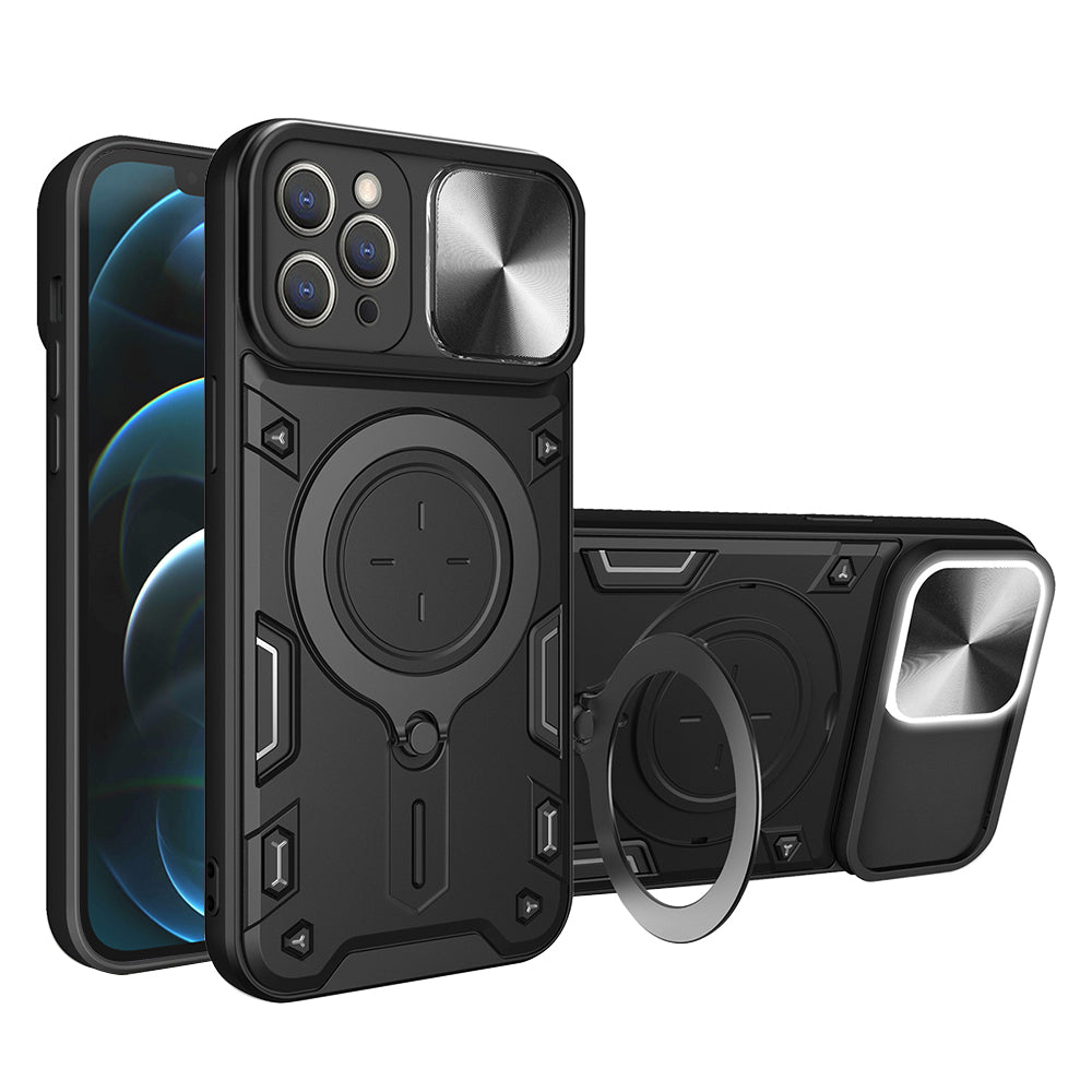 Techsuit - CamGuard Pro - iPhone 12 Pro Max - Black