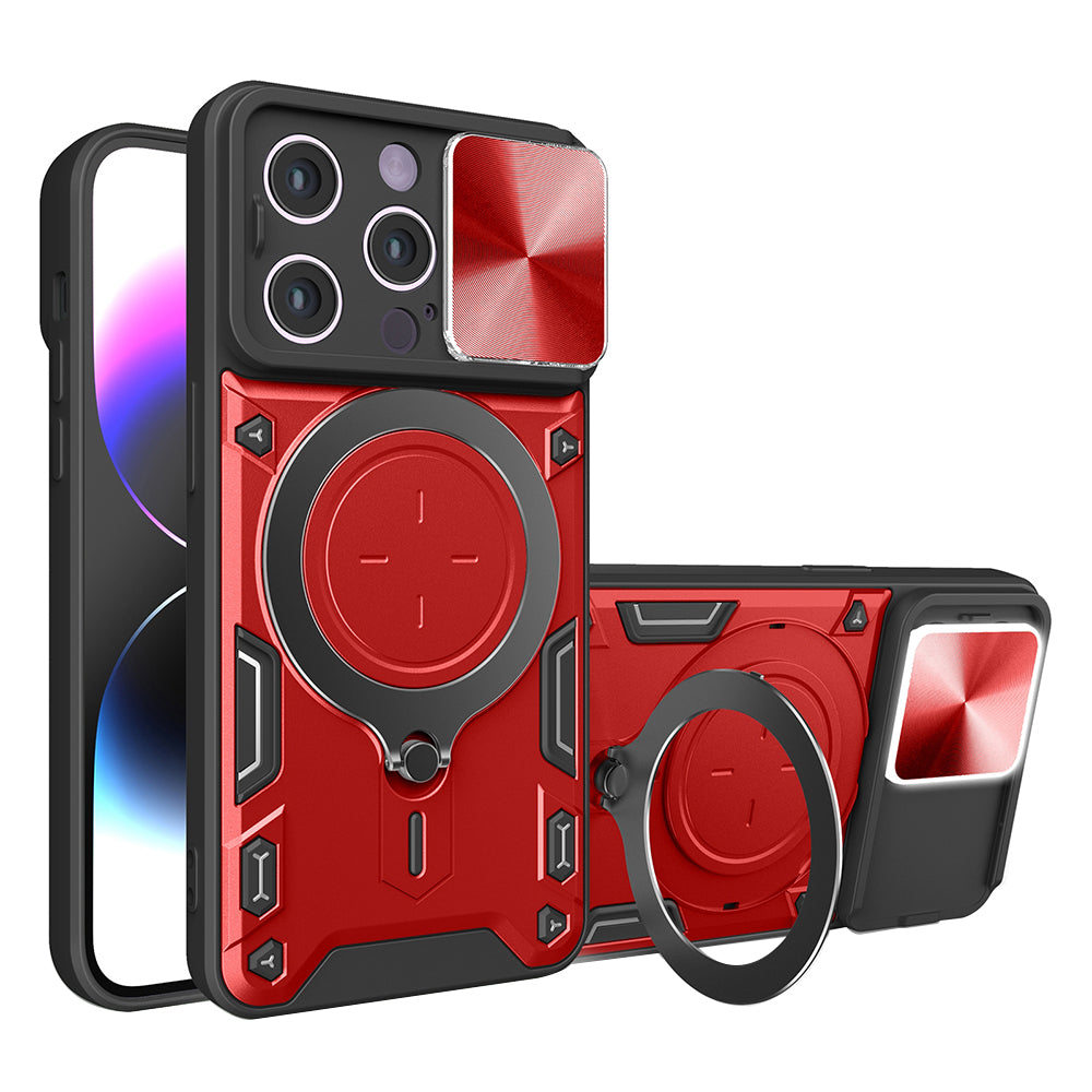 Techsuit - CamGuard Pro - iPhone 14 Pro - Red