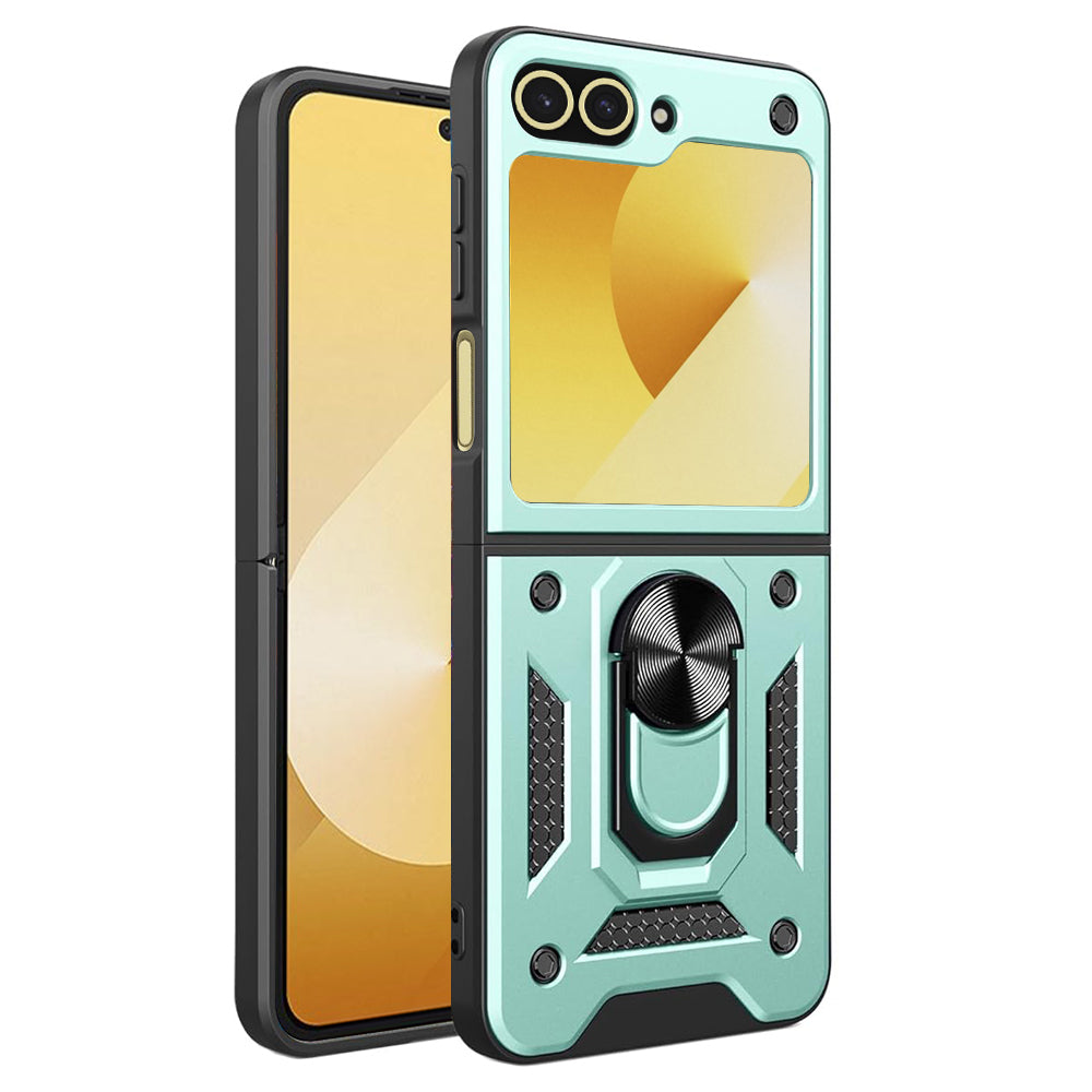 Techsuit - CamShield Series - Samsung Galaxy Z Flip6 / Flip7 FE - Green