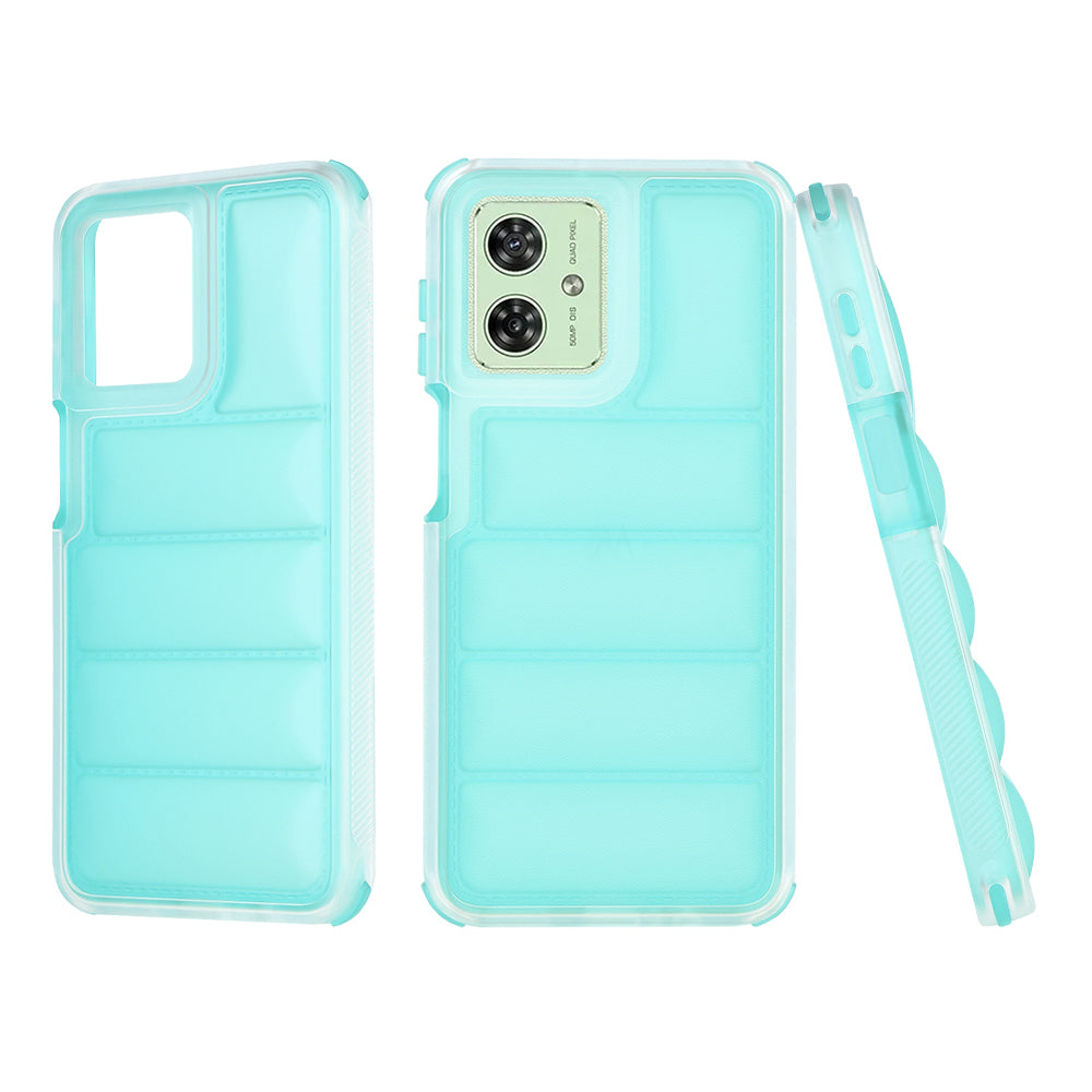 Techsuit - Wave Shield - Motorola Moto G54 - Turquoise