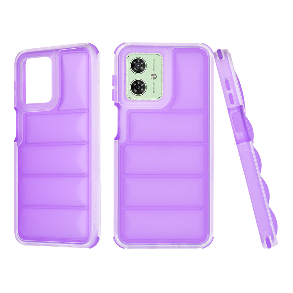 Techsuit - Wave Shield - Motorola Moto G54 - Violet