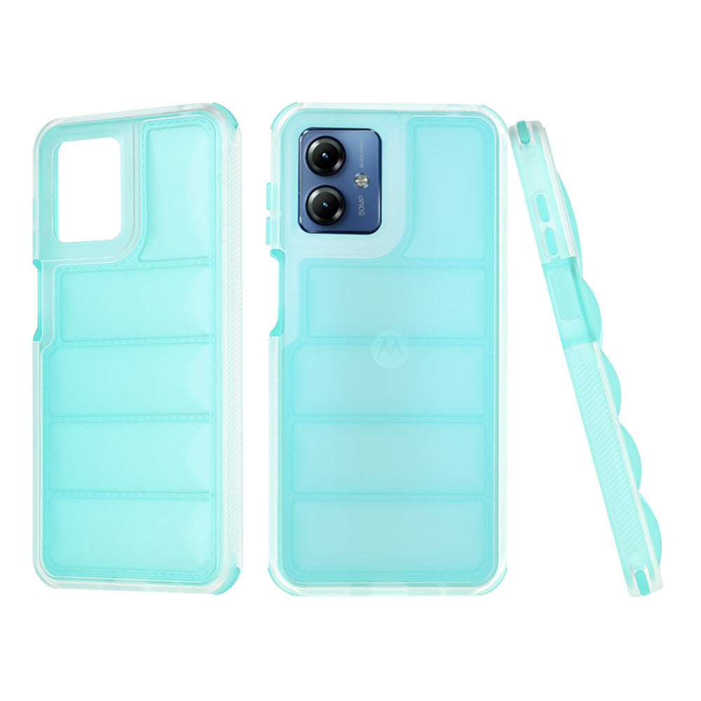 Techsuit - Wave Shield - Motorola Moto G14 - Turquoise
