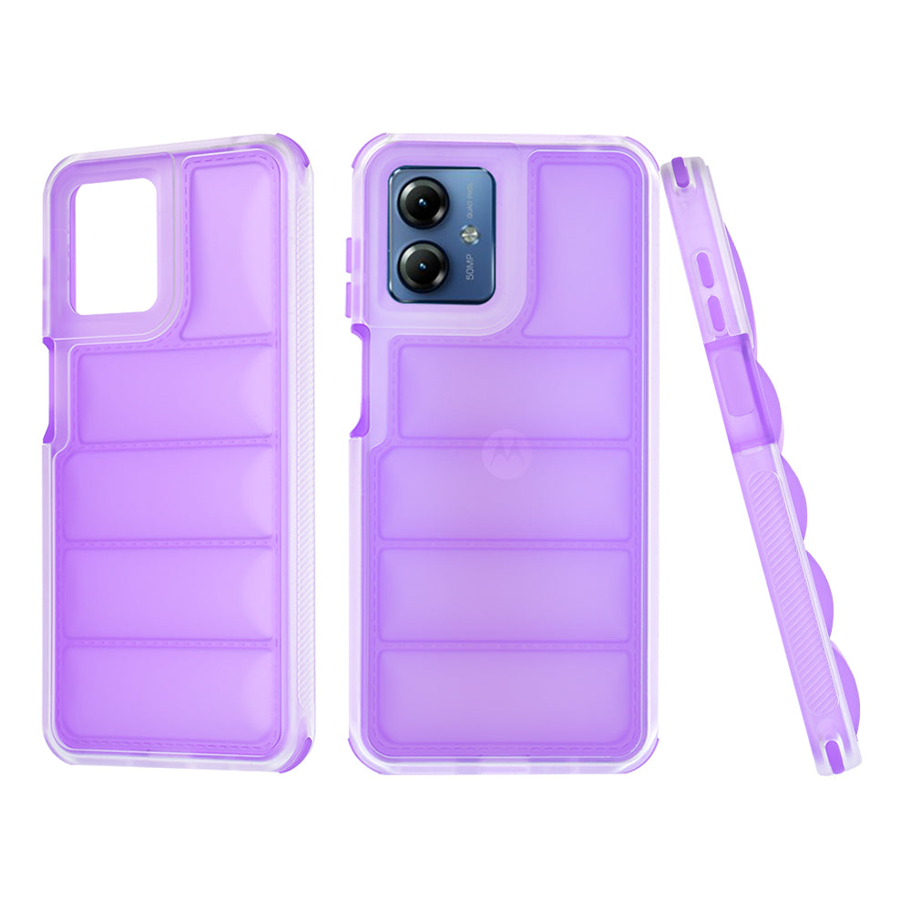 Techsuit - Wave Shield - Motorola Moto G14 - Violet