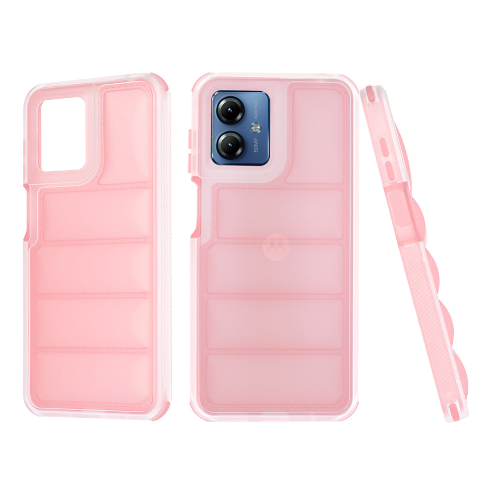 Techsuit - Wave Shield - Motorola Moto G14 - Pink