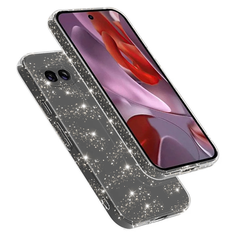 Techsuit - SparkleSkin Series - Google Pixel 9a - Clear