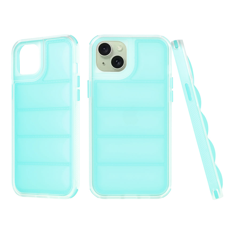 Techsuit - Wave Shield - iPhone 15 Plus - Turquoise