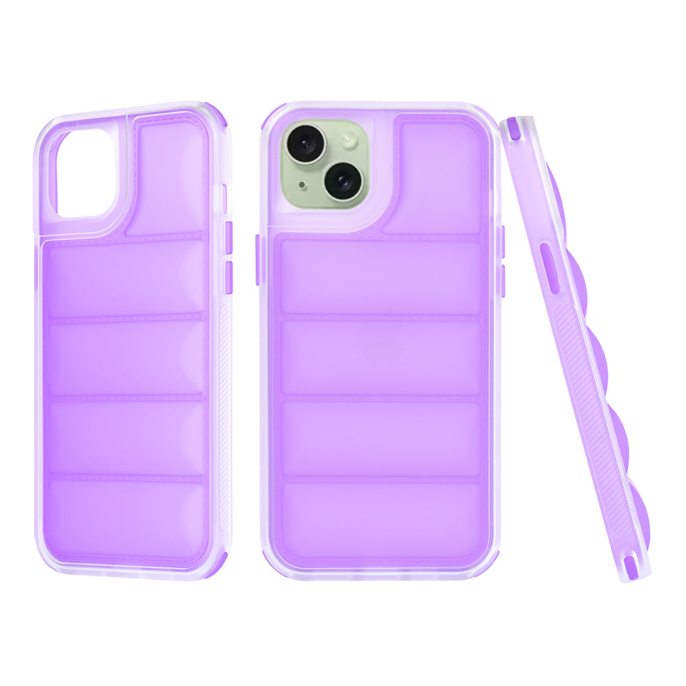 Techsuit - Wave Shield - iPhone 15 Plus - Violet