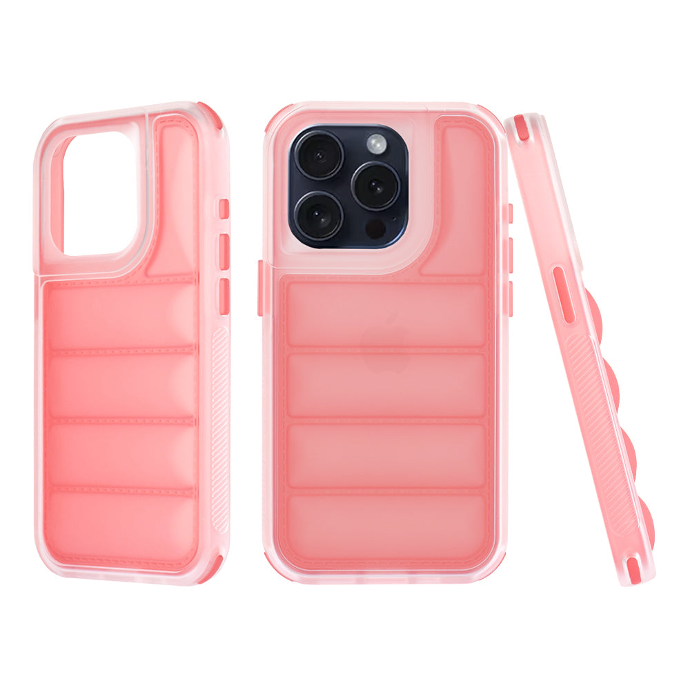 Techsuit - Wave Shield - iPhone 15 Pro - Red