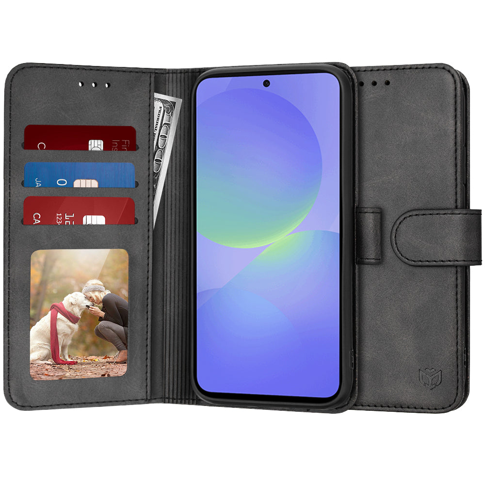 Techsuit - Diary Book - Samsung Galaxy A36 5G - Black
