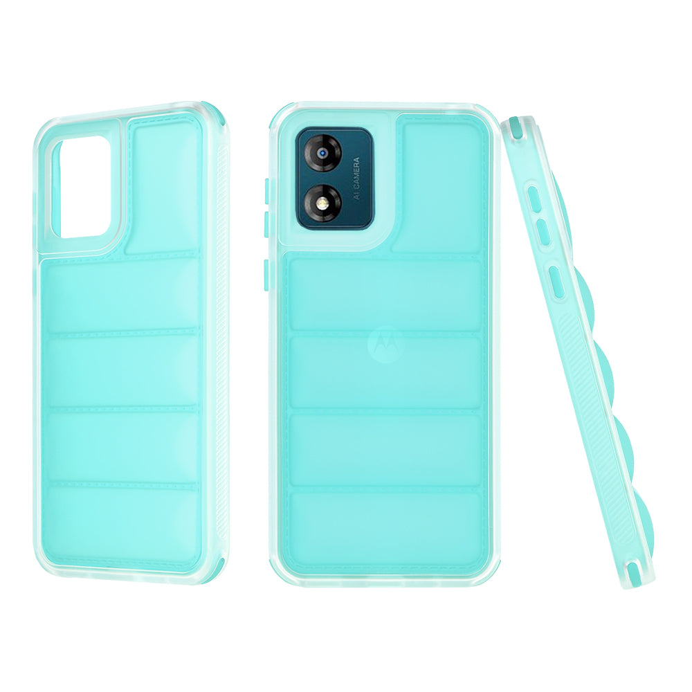 Techsuit - Wave Shield - Motorola Moto E13 - Turquoise