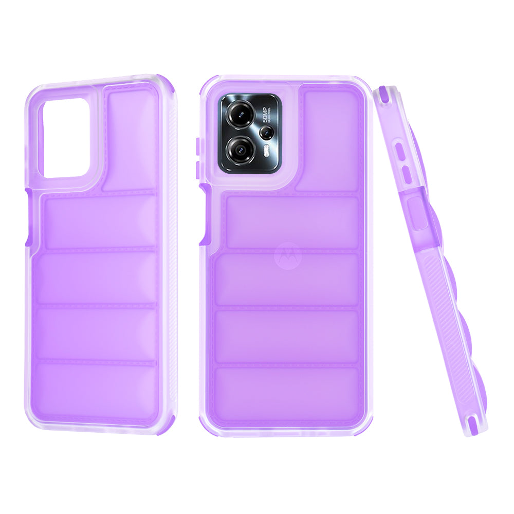Techsuit - Wave Shield - Motorola Moto G13 / G23 / G53 - Violet