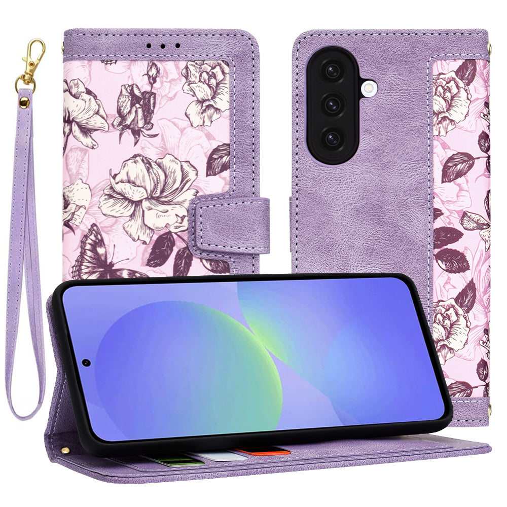 Techsuit - FlipCraft - Samsung Galaxy A36 5G - Mysterious Purple