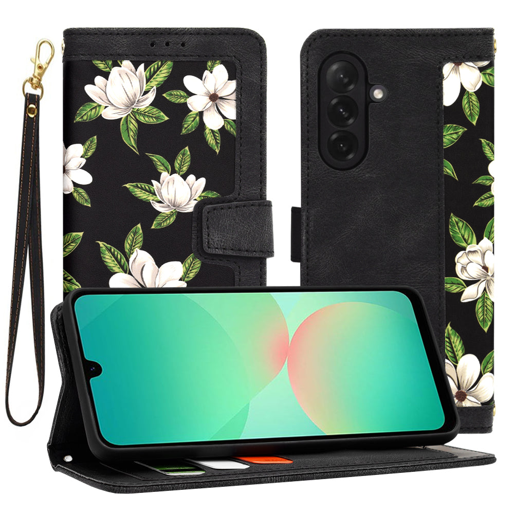 Techsuit - FlipCraft - Samsung Galaxy A26 5G - Flowers of the Dawn