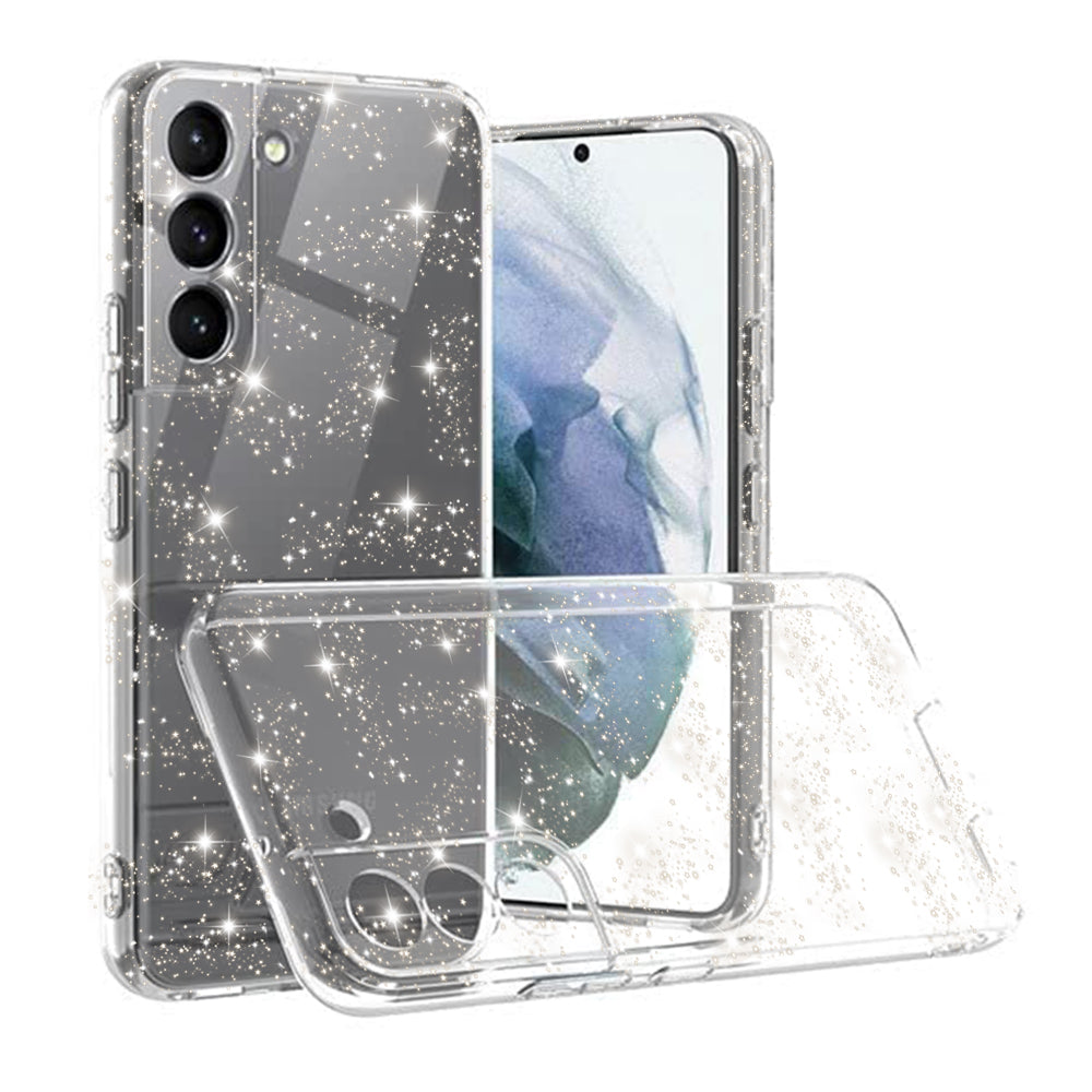 Techsuit - SparkleSkin Series - Samsung Galaxy S21 FE 5G - Clear