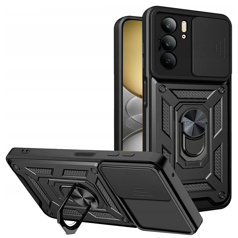 Techsuit - CamShield Series - Realme C75 / Realme 14x - Black