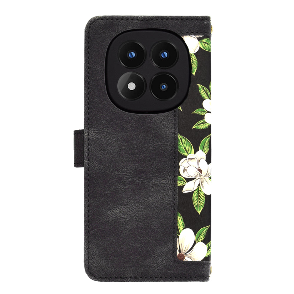 Techsuit - FlipCraft - Xiaomi Redmi Note 14 Pro 4G - Flowers of the Dawn