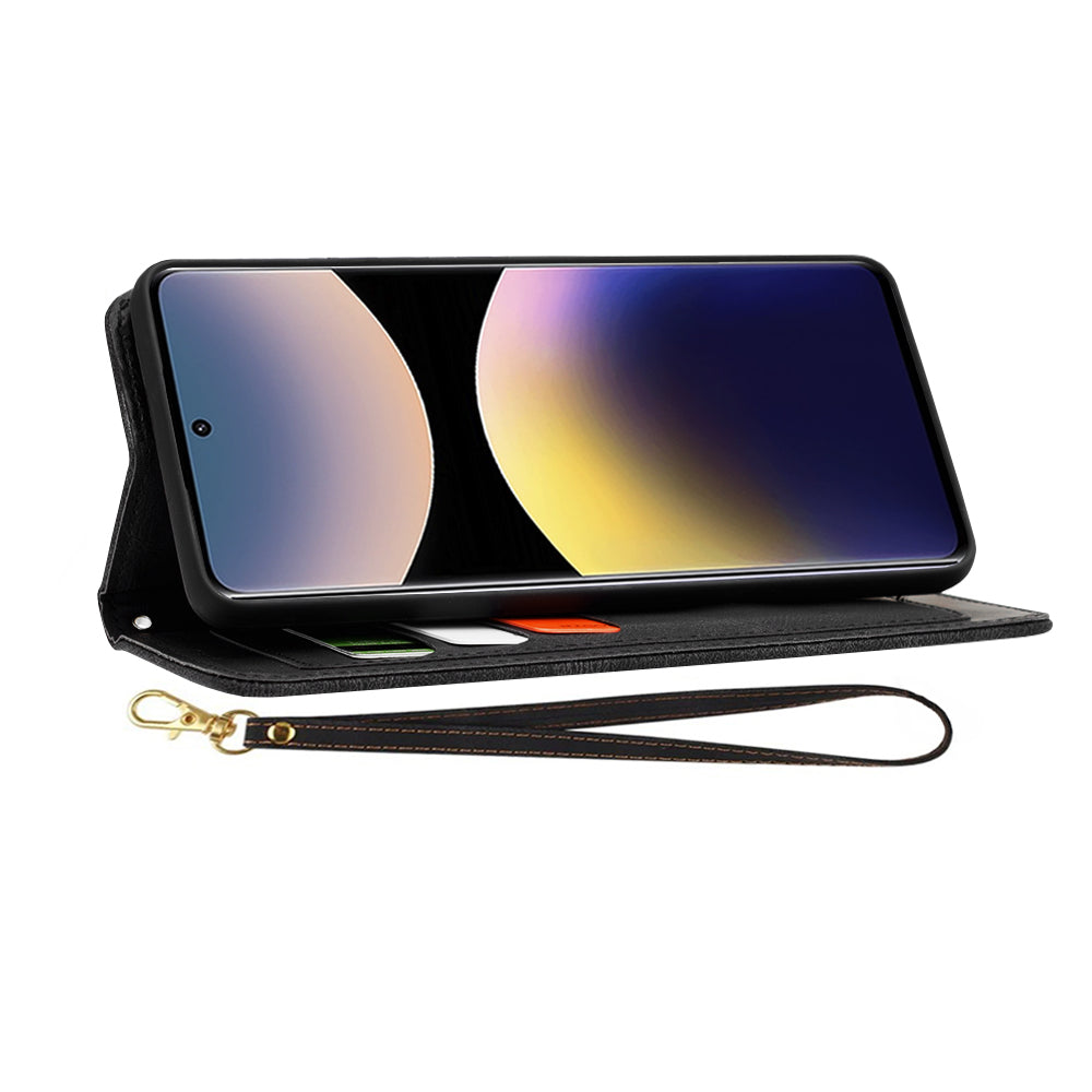 Techsuit - FlipCraft - Xiaomi Redmi Note 14 Pro 4G - Flowers of the Dawn