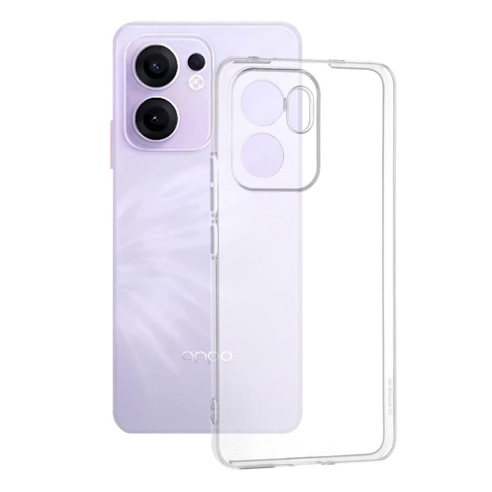 Techsuit - Clear Silicone - Oppo Reno13 F 4G / Reno13 F 5G / Reno13 FS 5G - Transparent