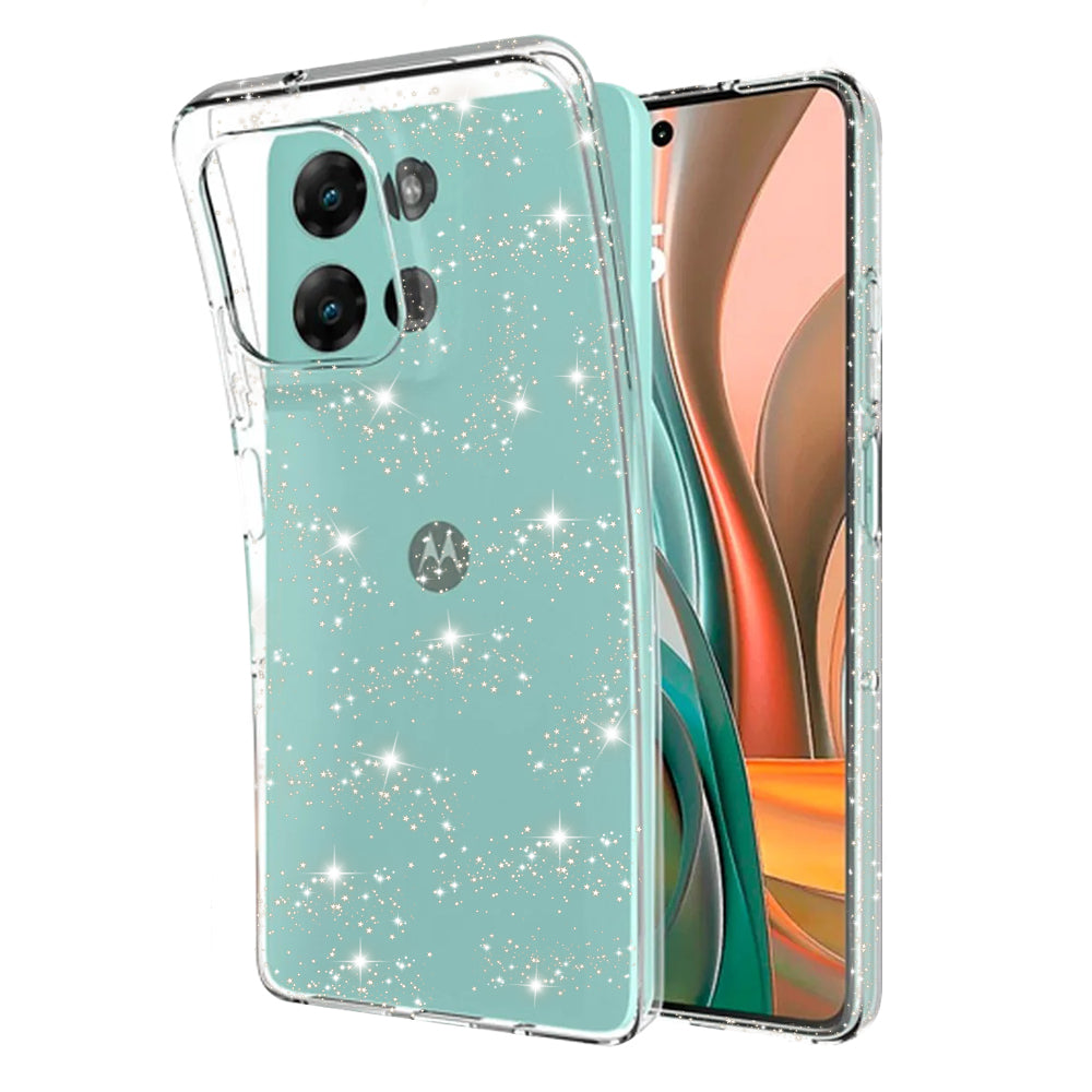 Techsuit - SparkleSkin Series - Motorola Moto G75 - Clear