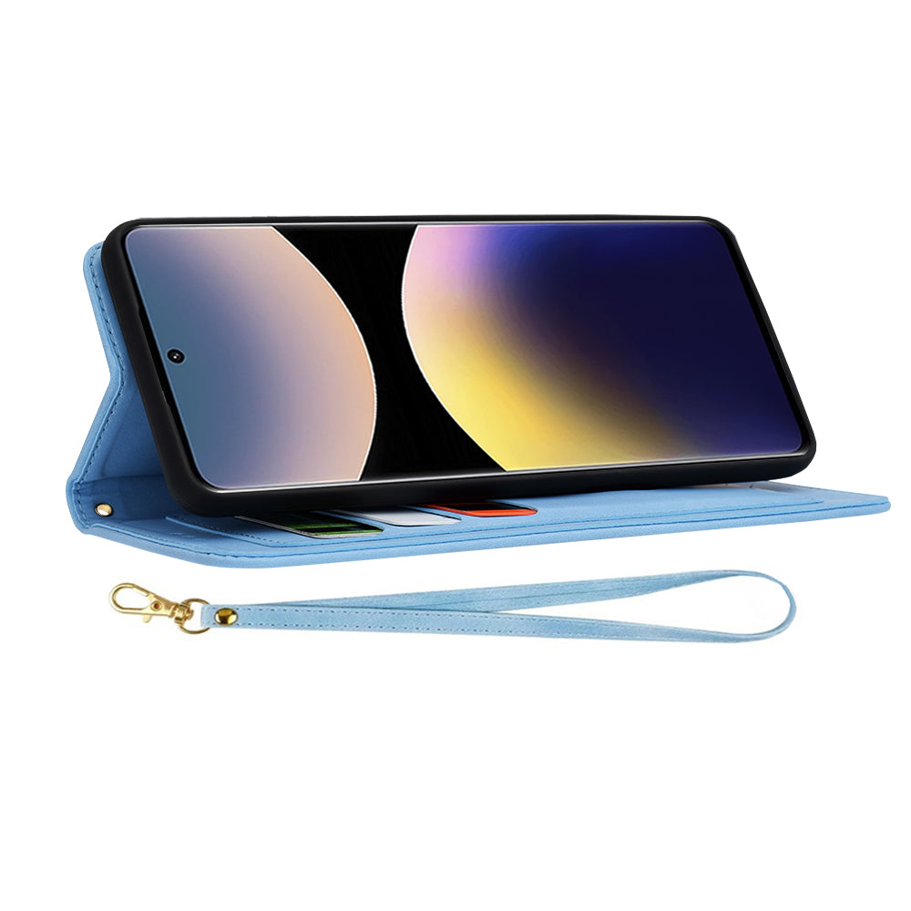 Techsuit - FlipCraft - Xiaomi Redmi Note 14 Pro+ 5G - Vibrant Blue