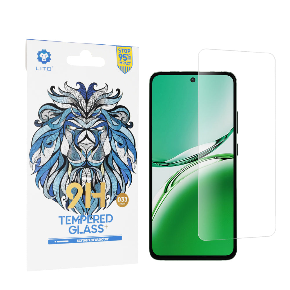 Lito - 2.5D Classic Glass - Oppo Reno12 F 4G - Clear